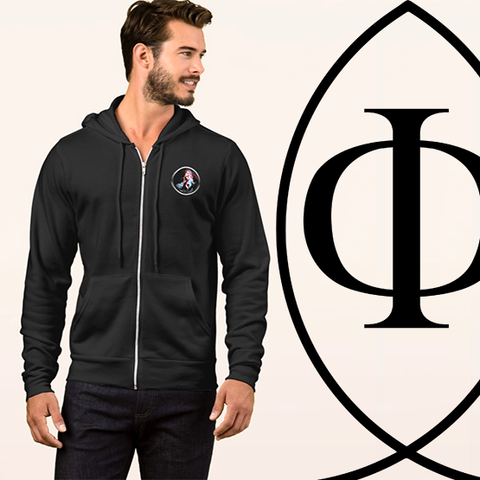 SUDADERA CON CAPUCHA Y CREMALLERA DE BELLA+CANVAS PARA HOMBRE